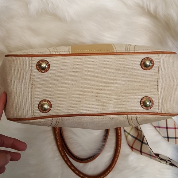 Limited Edition Authentic Coach Bleecker Heritage Stripe Canvas Medium P… - Picture 6 of 7